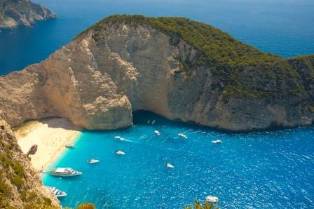 The Enigmatic Tale of Zakynthos' Shipwreck Beach: Greece's Crown Jewel