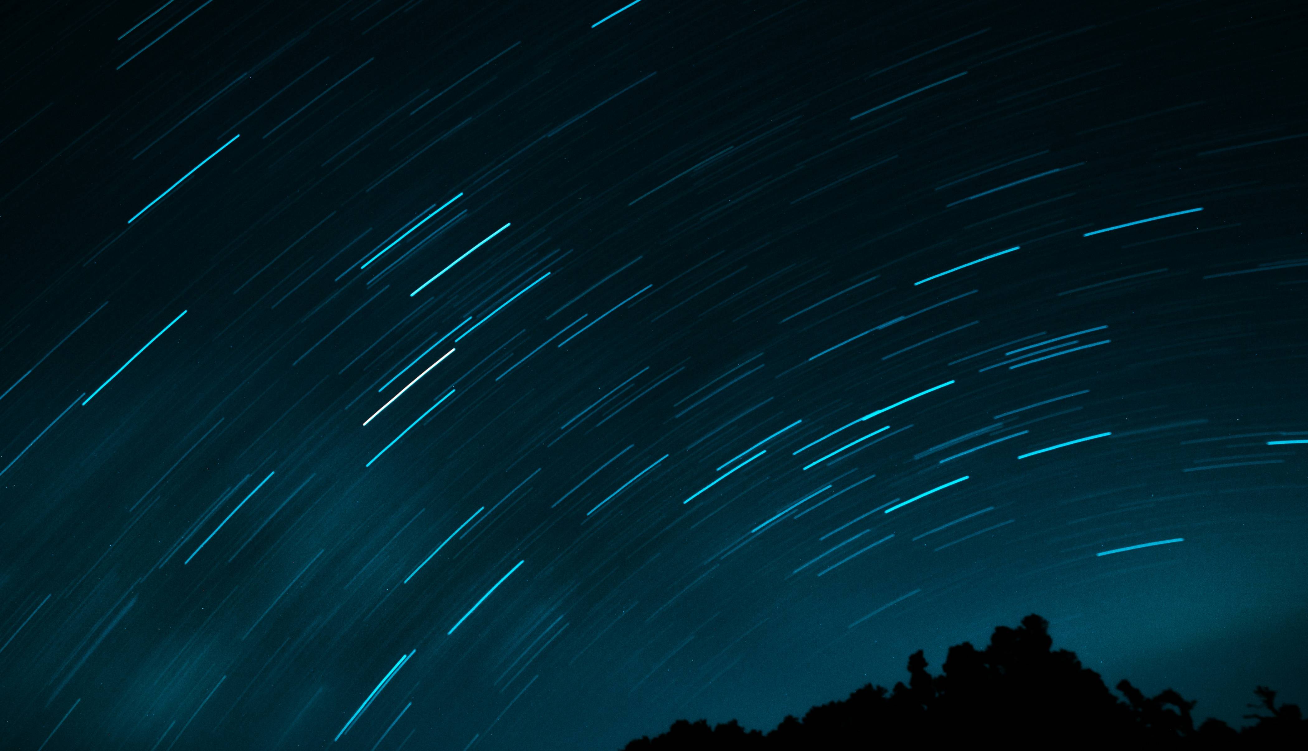 blue sky with stars during night time