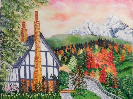 How To Draw A Cottage